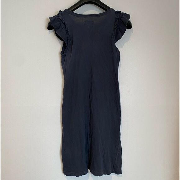 CURRENT/ELLIOTT The Ruffle Muscle Cotton Shift Dress Size 2/ Medium - Picture 5 of 7